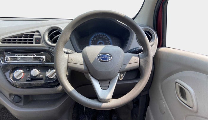 2016 Datsun Redi Go T (O), Petrol, Manual, 49,548 km, Steering Wheel Close Up