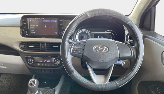 2020 Hyundai GRAND I10 NIOS SPORTZ 1.2 KAPPA VTVT, Petrol, Manual, 18,632 km, Steering Wheel Close Up