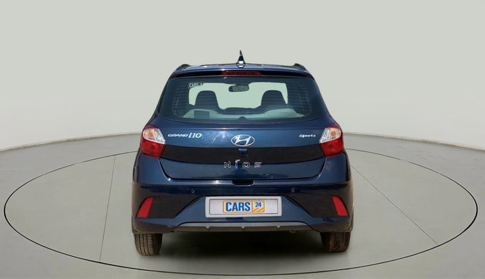 2022 Hyundai GRAND I10 NIOS SPORTZ AMT 1.2 KAPPA VTVT, Petrol, Automatic, 9,584 km, Back/Rear