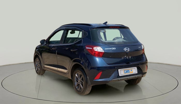 2022 Hyundai GRAND I10 NIOS SPORTZ AMT 1.2 KAPPA VTVT, Petrol, Automatic, 9,584 km, Left Back Diagonal