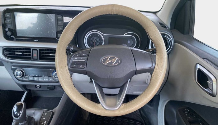 2022 Hyundai GRAND I10 NIOS SPORTZ AMT 1.2 KAPPA VTVT, Petrol, Automatic, 9,584 km, Steering Wheel Close Up