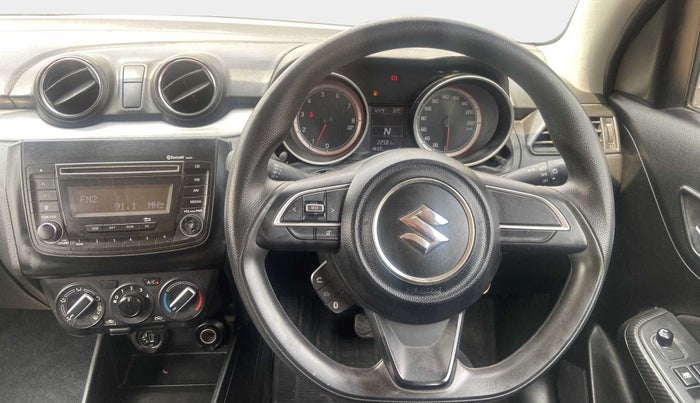 2018 Maruti Swift VXI AMT, Petrol, Automatic, 22,580 km, Steering Wheel Close Up