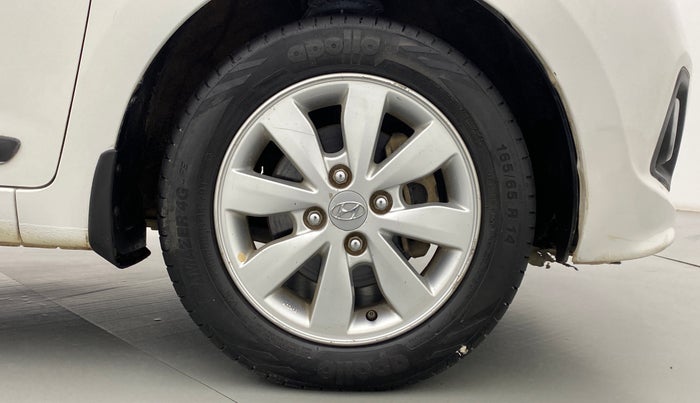 2014 Hyundai Xcent SX 1.2, Petrol, Manual, 46,371 km, Right Front Wheel