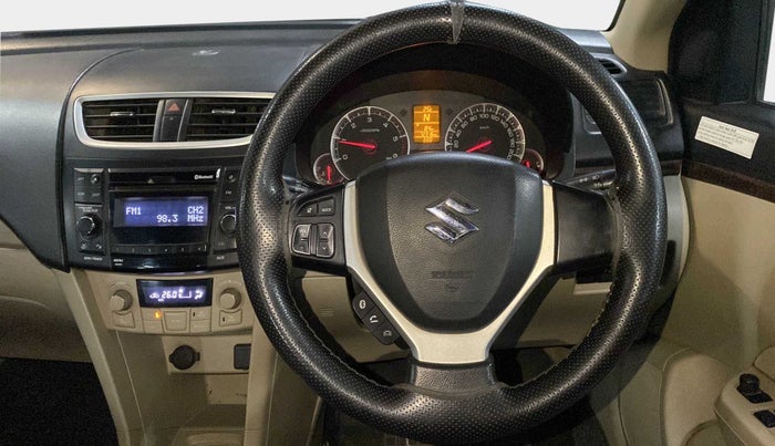 2015 Maruti Swift Dzire ZDI AMT, Diesel, Automatic, 72,642 km, Steering Wheel Close Up