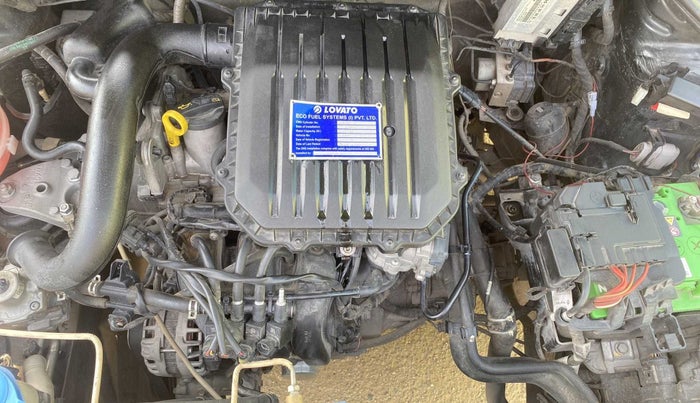 2018 Volkswagen Ameo TRENDLINE 1.0L, CNG, Manual, 55,985 km, Open Bonet