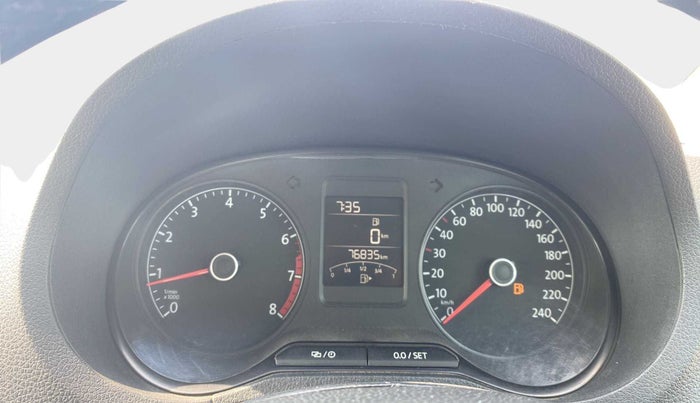 2016 Volkswagen Ameo HIGHLINE1.2L, Petrol, Manual, 76,832 km, Odometer Image