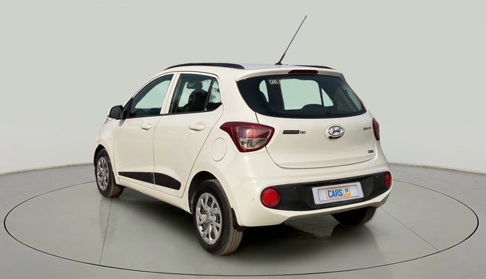2017 Hyundai Grand i10 SPORTZ (O) 1.2 KAPPA VTVT, Petrol, Manual, 91,881 km, Left Back Diagonal
