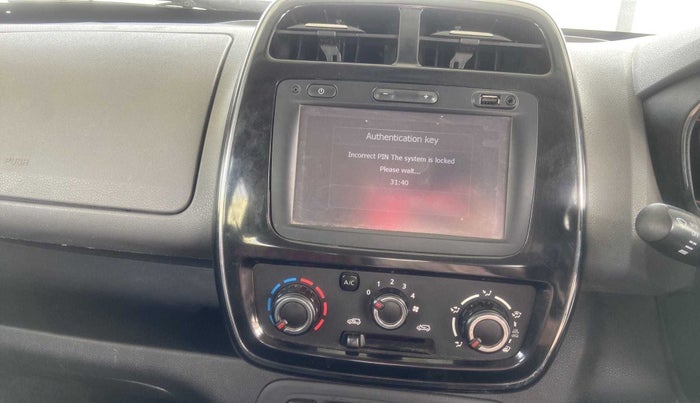 2018 Renault Kwid RXT 1.0 AMT (O), Petrol, Automatic, 54,103 km, Infotainment system - Music system missing