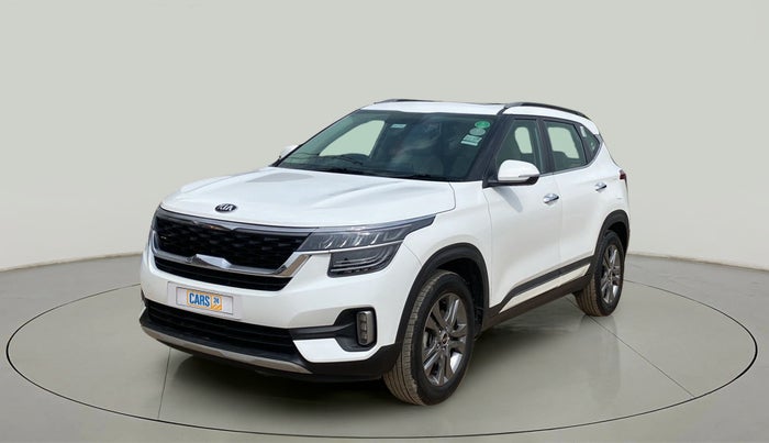 2020 KIA SELTOS HTX 1.5 PETROL, Petrol, Manual, 10,373 km, Left Front Diagonal