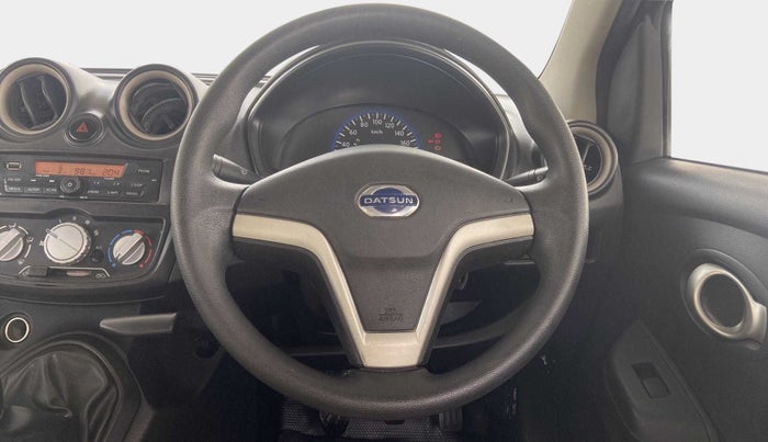 2018 Datsun Go Plus T(O), Petrol, Manual, 24,721 km, Steering Wheel Close Up