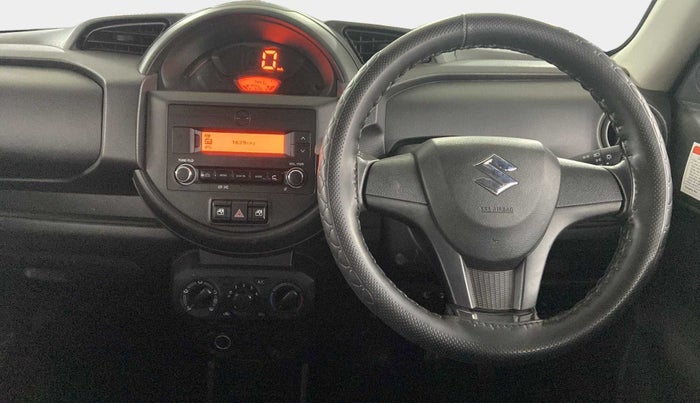 2020 Maruti S PRESSO VXI (O) CNG, CNG, Manual, 7,440 km, Steering Wheel Close Up