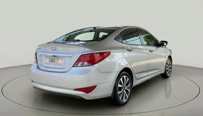 2015 Hyundai Verna FLUIDIC 4S 1.6 VTVT S(O), Petrol, Manual, 26,797 km, Right Back Diagonal