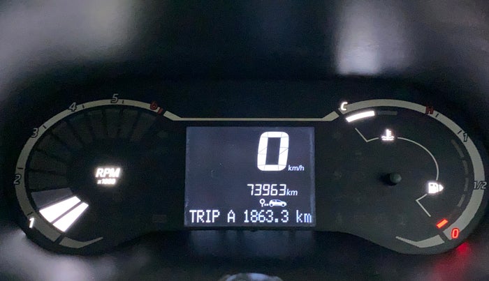 2021 Nissan MAGNITE XE, Petrol, Manual, 74,008 km, Odometer Image