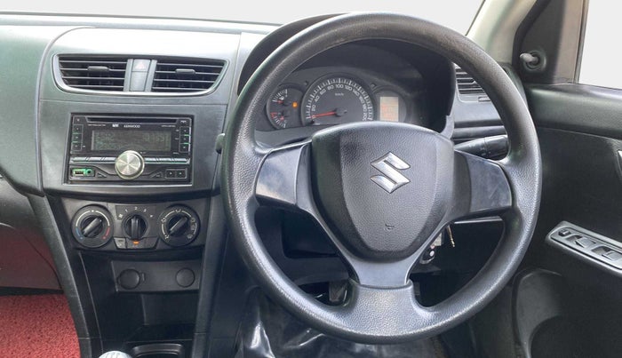2014 Maruti Swift LXI, Petrol, Manual, 68,332 km, Steering Wheel Close Up