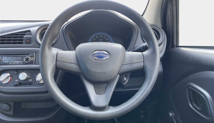 2018 Datsun Redi Go A, Petrol, Manual, 25,792 km, Steering Wheel Close Up