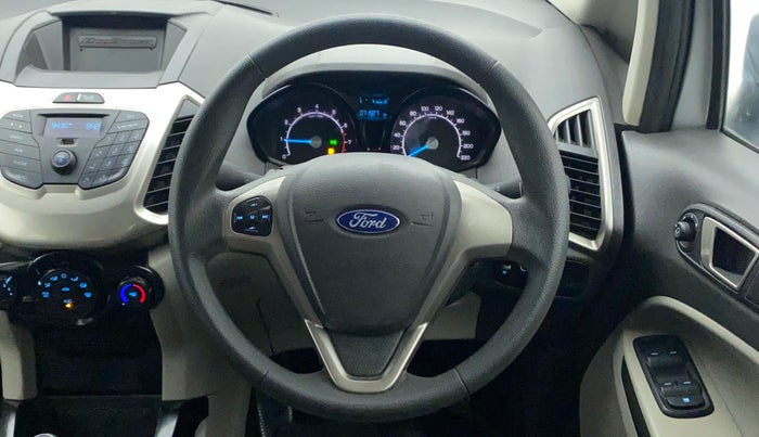 2015 Ford Ecosport TREND 1.5L PETROL, Petrol, Manual, 71,983 km, Steering Wheel Close Up