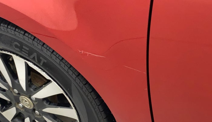 2016 Toyota Etios Liva V, Petrol, Manual, 66,798 km, Left fender - Minor scratches