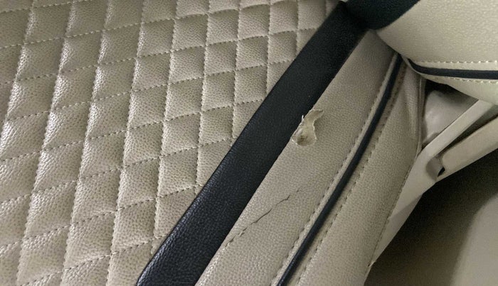 2017 Maruti Dzire VXI, Petrol, Manual, 51,610 km, Front left seat (passenger seat) - Cover slightly torn