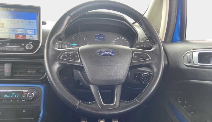 2018 Ford Ecosport TITANIUM 1.5L SIGNATURE EDITION (SUNROOF) DIESEL, Diesel, Manual, 84,335 km, Steering Wheel Close Up