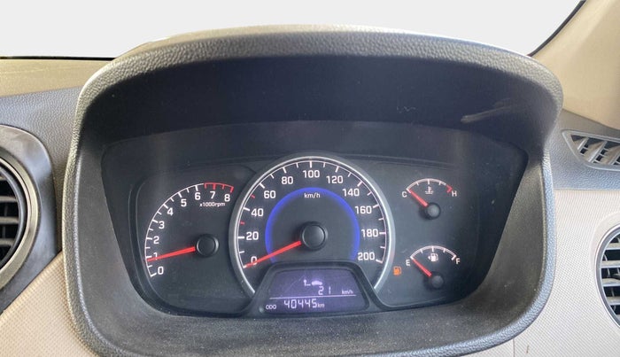 2017 Hyundai Grand i10 MAGNA 1.2 KAPPA VTVT, Petrol, Manual, 40,416 km, Odometer Image
