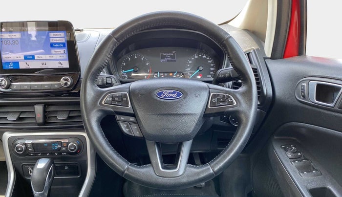 2018 Ford Ecosport TITANIUM + 1.5L PETROL AT, Petrol, Automatic, 41,982 km, Steering Wheel Close Up