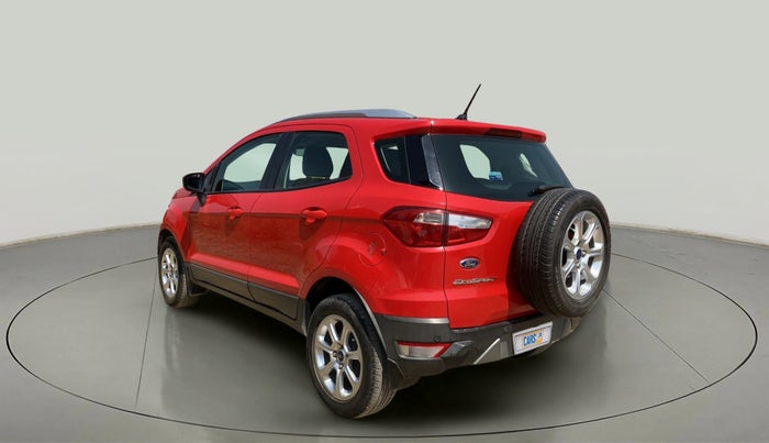 2018 Ford Ecosport TITANIUM + 1.5L PETROL AT, Petrol, Automatic, 41,982 km, Left Back Diagonal