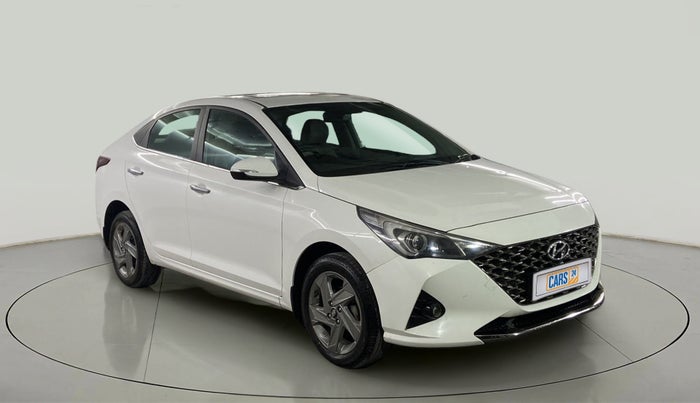 2021 Hyundai Verna SX 1.5 VTVT IVT, Petrol, Automatic, 16,063 km, Right Front Diagonal