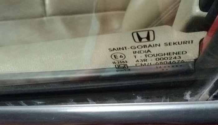 2014 Honda Brio S MT, Petrol, Manual, 56,786 km, Front passenger door - Weather strip has minor damage