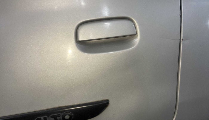 2020 Maruti Alto VXI, Petrol, Manual, 77,497 km, Rear left door - Slightly dented