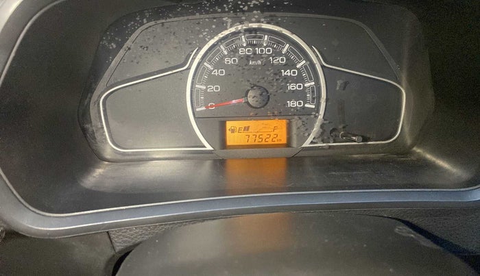 2020 Maruti Alto VXI, Petrol, Manual, 77,490 km, Odometer Image