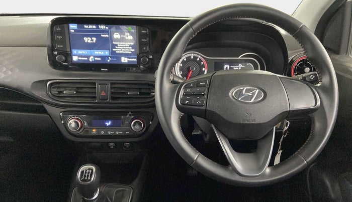 2019 Hyundai GRAND I10 NIOS SPORTZ 1.2 KAPPA VTVT DUAL TONE, Petrol, Manual, 19,586 km, Steering Wheel Close Up