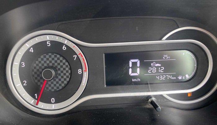 2020 Hyundai GRAND I10 NIOS SPORTZ 1.2 KAPPA VTVT, Petrol, Manual, 43,263 km, Odometer Image
