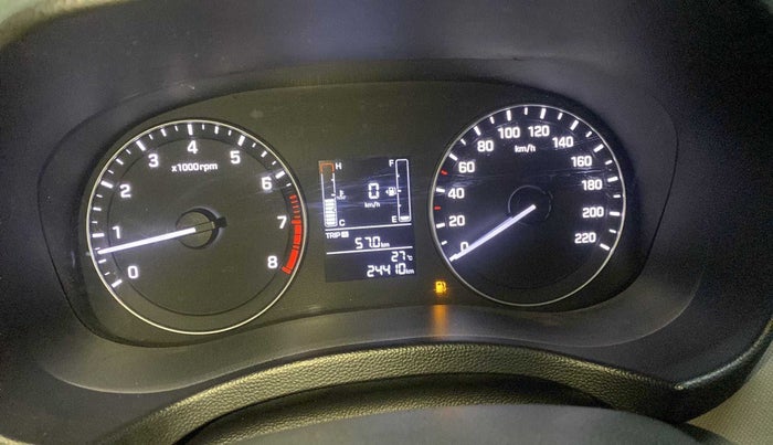 2019 Hyundai Creta EX 1.6 PETROL, Petrol, Manual, 24,484 km, Odometer Image