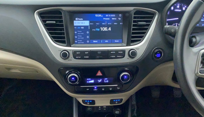 2019 Hyundai Verna 1.6 VTVT SX O, CNG, Manual, 61,381 km, Air Conditioner