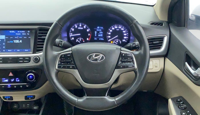 2019 Hyundai Verna 1.6 VTVT SX O, CNG, Manual, 61,381 km, Steering Wheel Close Up