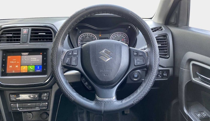 2021 Maruti Vitara Brezza ZXI, Petrol, Manual, 13,969 km, Steering Wheel Close Up