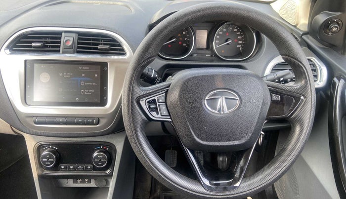 2018 Tata TIGOR XZ PLUS PETROL, Petrol, Manual, 24,219 km, Steering Wheel Close Up