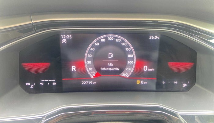 2022 Volkswagen VIRTUS TOPLINE TSI 1.0 AT, Petrol, Automatic, 22,914 km, Odometer Image