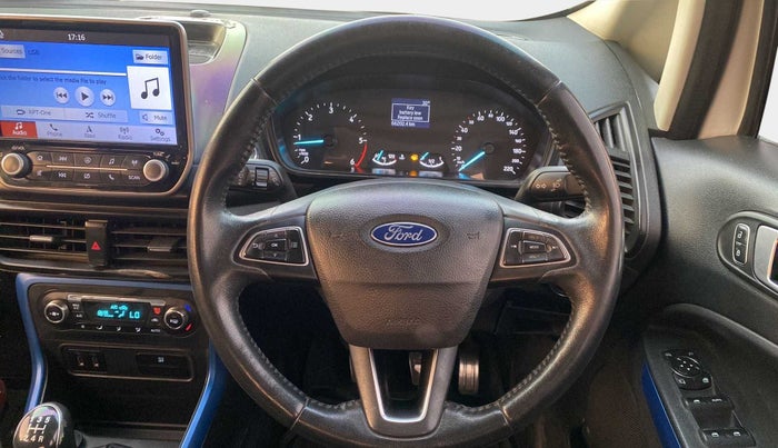 2018 Ford Ecosport TITANIUM 1.5L DIESEL, Diesel, Manual, 66,165 km, Steering Wheel Close Up