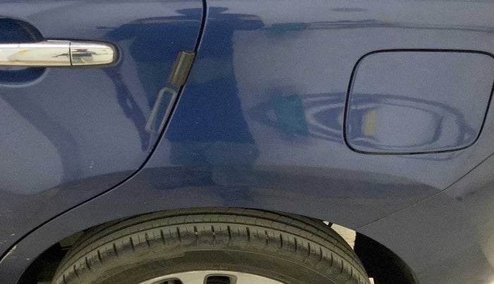 2018 Maruti Baleno ALPHA CVT PETROL 1.2, Petrol, Automatic, 25,577 km, Left quarter panel - Minor scratches