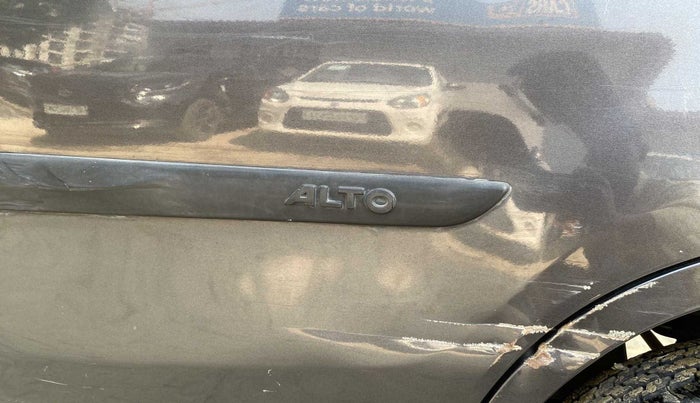 2017 Maruti Alto K10 VXI, Petrol, Manual, 16,572 km, Rear left door - Minor scratches