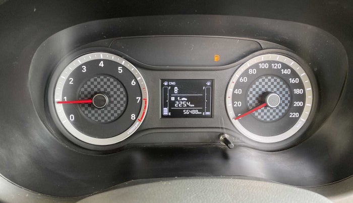 2022 Hyundai AURA S 1.2 CNG, CNG, Manual, 56,564 km, Odometer Image