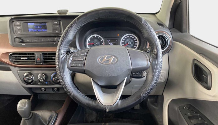 2022 Hyundai AURA S 1.2 CNG, CNG, Manual, 56,564 km, Steering Wheel Close Up