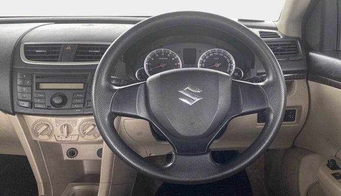 2014 Maruti Swift Dzire VXI, Petrol, Manual, 65,710 km, Steering Wheel Close Up