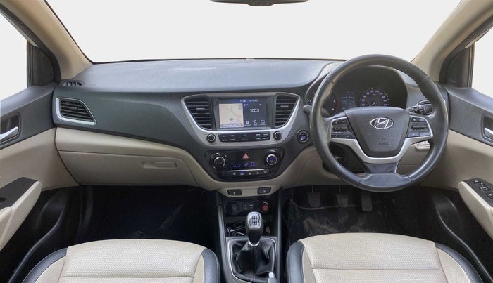 2019 Hyundai Verna 1.6 SX (O) CRDI MT, Diesel, Manual, 78,256 km, Dashboard