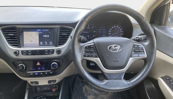 2019 Hyundai Verna 1.6 SX (O) CRDI MT, Diesel, Manual, 78,256 km, Steering Wheel Close Up