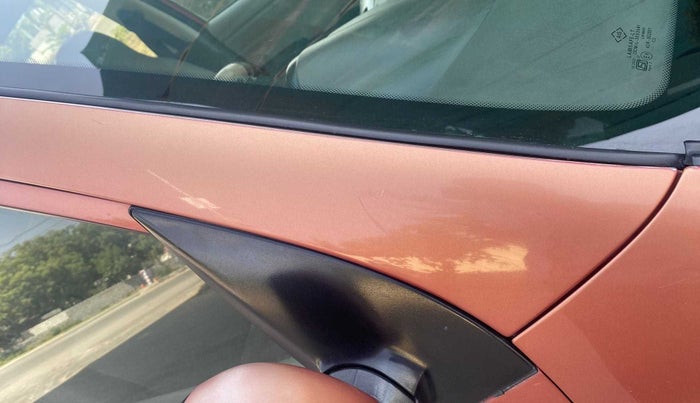 2011 Hyundai i10 MAGNA 1.2, Petrol, Manual, 74,496 km, Right A pillar - Paint is slightly faded