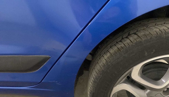 2019 Hyundai Elite i20 ASTA 1.2  CVT, Petrol, Automatic, 25,392 km, Left quarter panel - Slightly dented