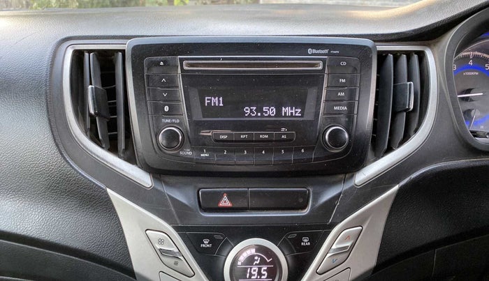 2016 Maruti Baleno DELTA PETROL 1.2, Petrol, Manual, 73,307 km, AC Unit - Front vent has minor damage