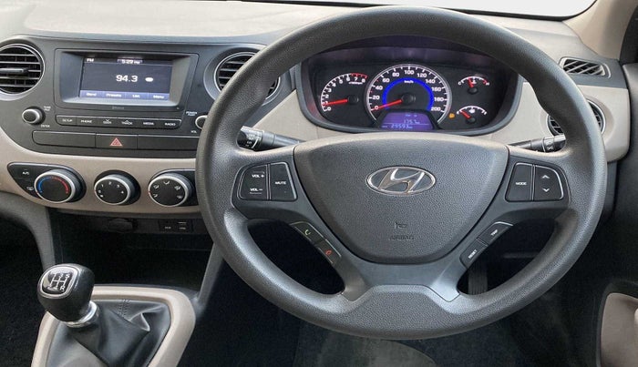 2017 Hyundai Grand i10 SPORTZ 1.2 KAPPA VTVT, Petrol, Manual, 29,589 km, Steering Wheel Close Up